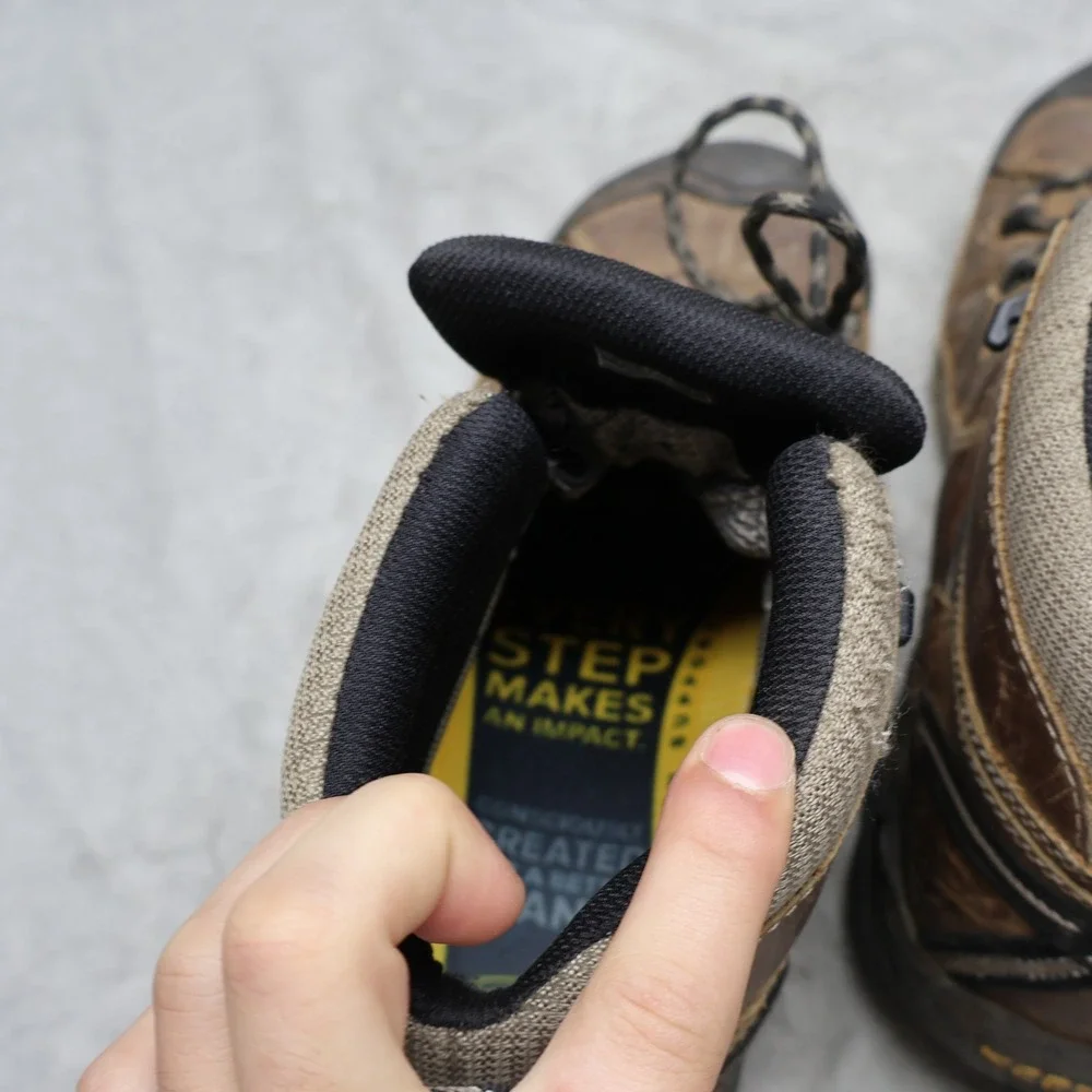 Keen Men 9 Hiking Boots‎ Brown Leather Targhee II Mid Trail Rugged Waterproof